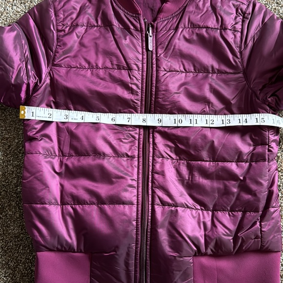 Lululemon Non-Stop Quilted Reversible Weatherproof Bomber Jacket Marvel Size 2 - Picture 9 of 11
